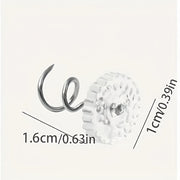 Clear Sofa Cushion Retainer Twist Nails Set of 20 or 50 Transparent Anti-Slip Gripper Pins