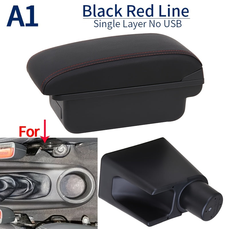 Car Interior Armrest Box for Chevrolet Spark 3 Aveo T200 Portable Storage