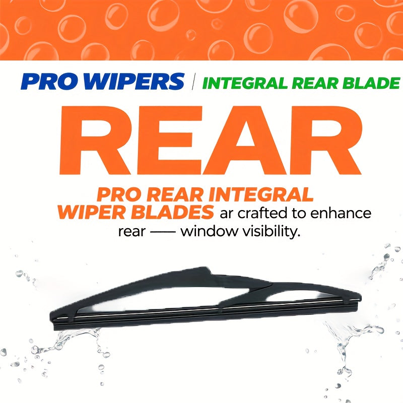 Rear Beam Wiper Blade 30.48cm Durable High-Speed Stable Fits for Multiple Car Models