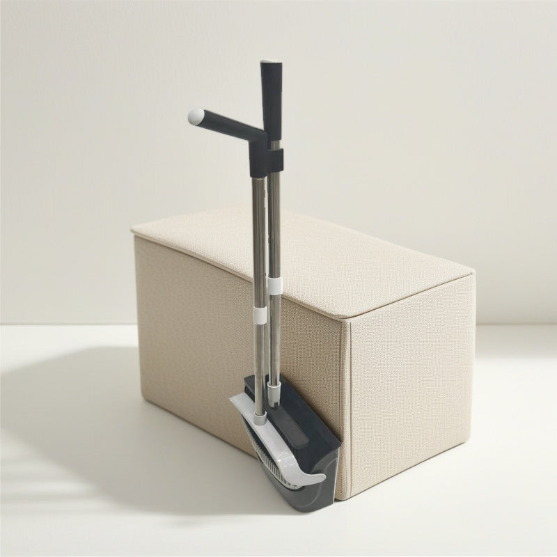 Cleaning Supplies Broom and Dustpan Set for Home and Office, Durable and Creative Design