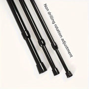 Telescopic Curtain Rods Clothes Drying Support Shower Rods Adjustable Length