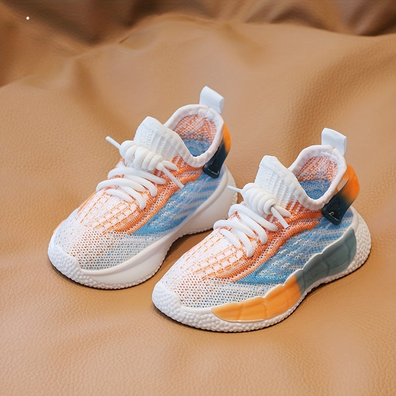 Мужские детские дышащие беговые кроссовки для активного отдыха, нескользящая подошва