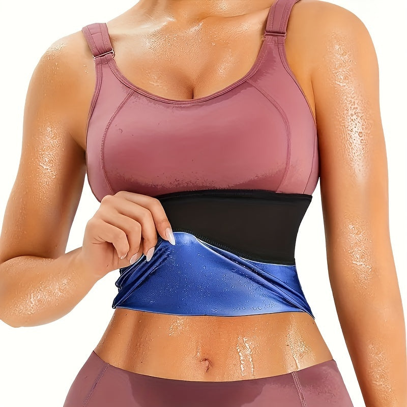 Women's Sweat-Sculpting Waist Belt for Fitness Training with Sweat-Wicking Material