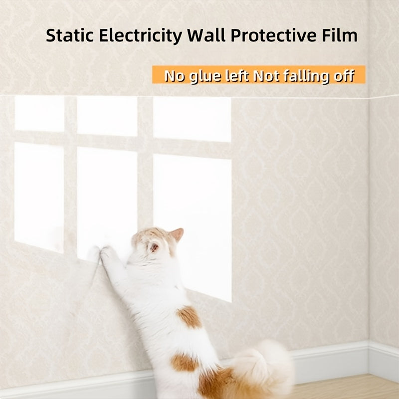 Electrostatic Wall Protector Film Reusable Self-Adhesive PVC Contact Paper