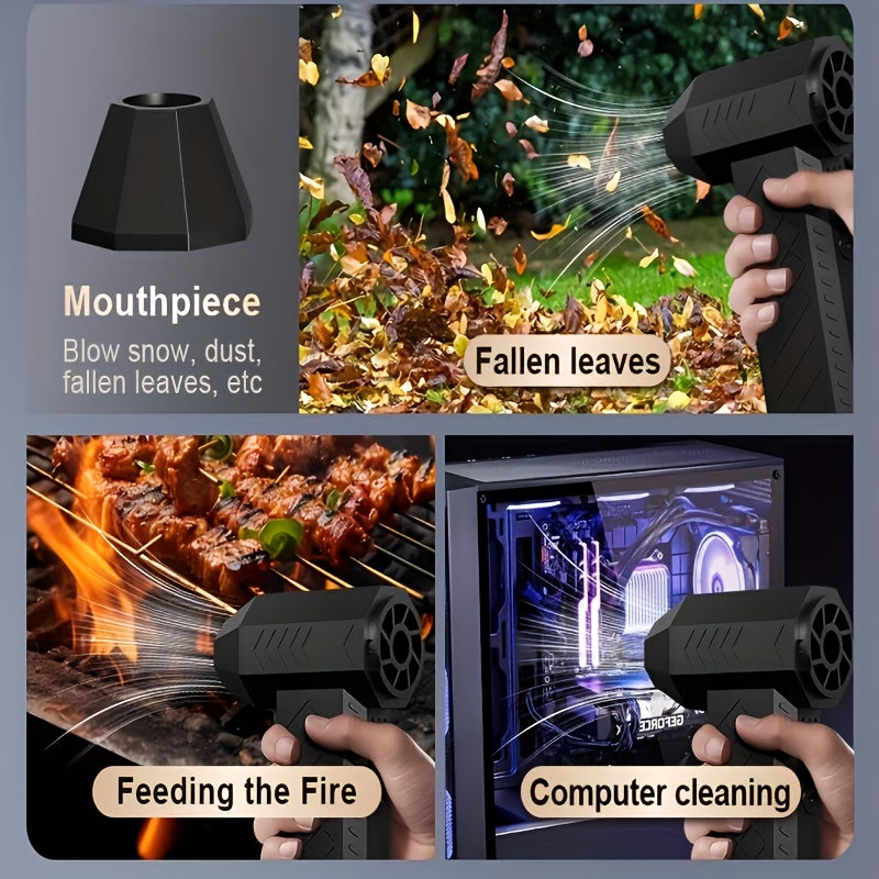 150000 RPM Cordless Handheld Vacuum Cleaner with Brushless Motor and LED Light