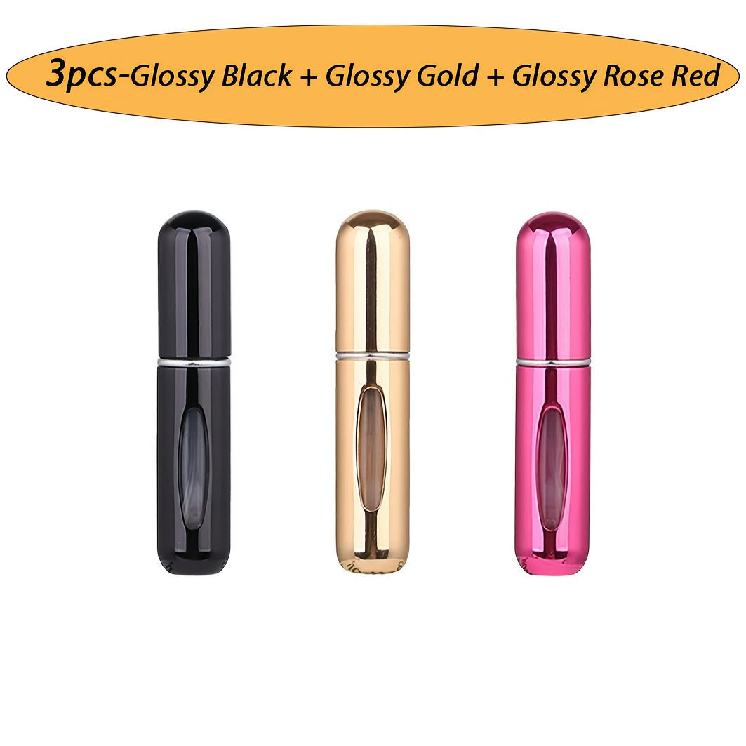 Refillable 5ml Perfume Atomizer Bottle for Travel and Gifts for Men and Women