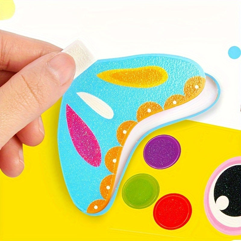 Educational Art and Craft Set for Kids Ages 3-6 with Stickers and Fine Motor Skills Development