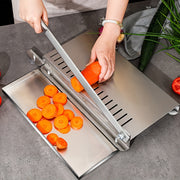 Large Stainless Steel Manual Mandoline Slicer 27cm Vegetable Fruit Meat Cutter