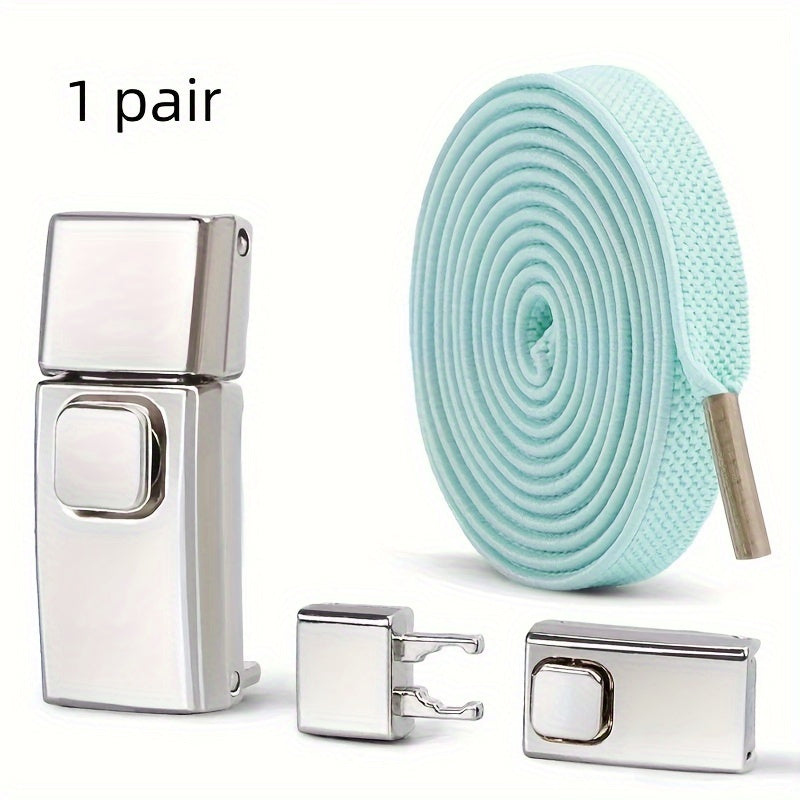 2024 8MM Безузловые эластичные шнурки для взрослых.