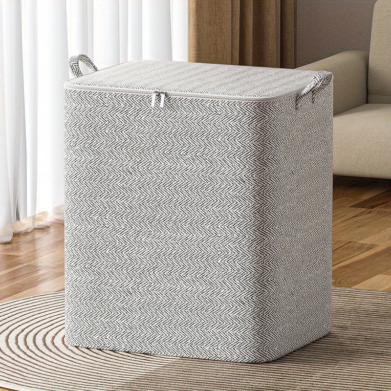 Caja de almacenamiento plegable para armario de dormitorio, organización bajo la cama, tamaño mediano