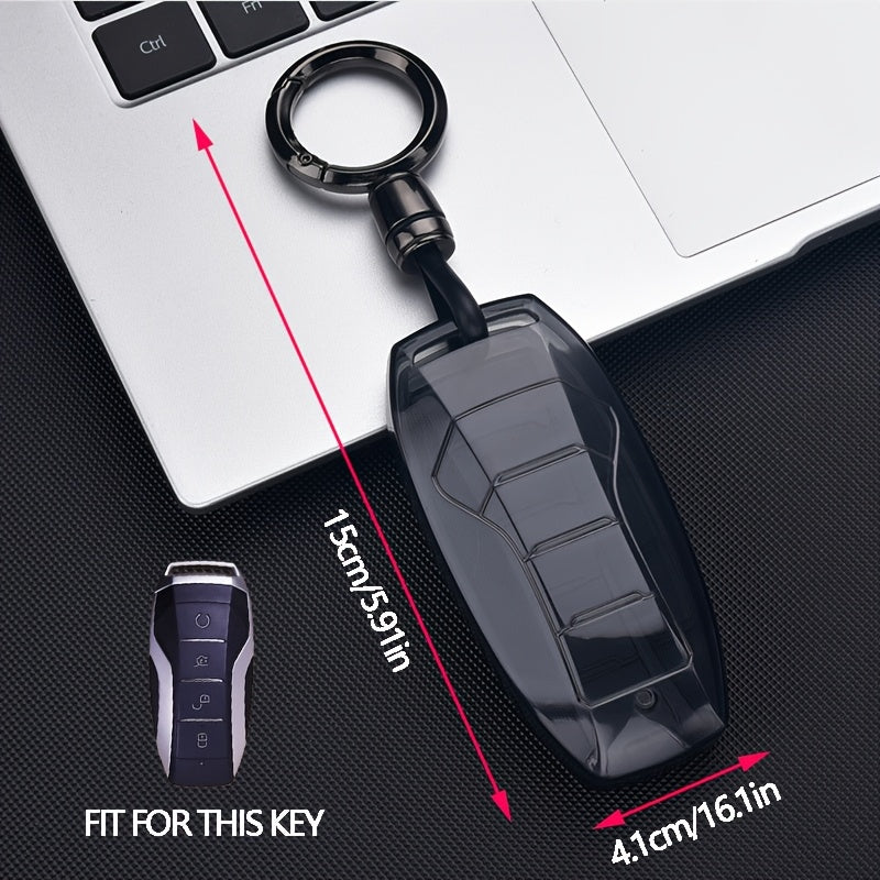 Universal TPU Key Cover for EVs Scratch-Resistant Anti-Slip Grip