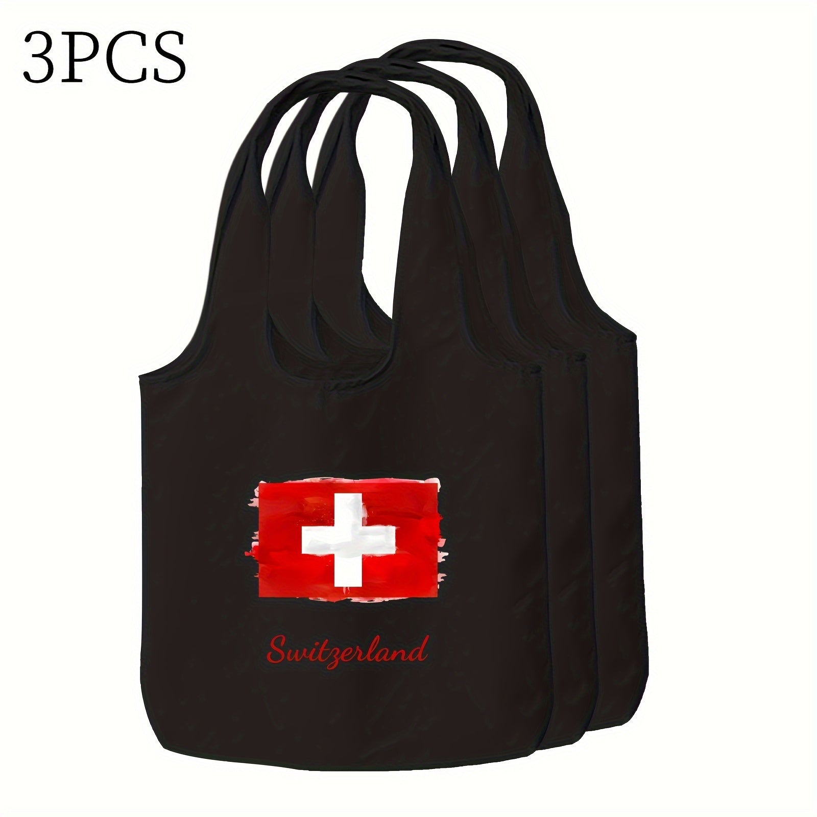 Durable Canvas Tote Bag with Double-Sided Print for Daily Use