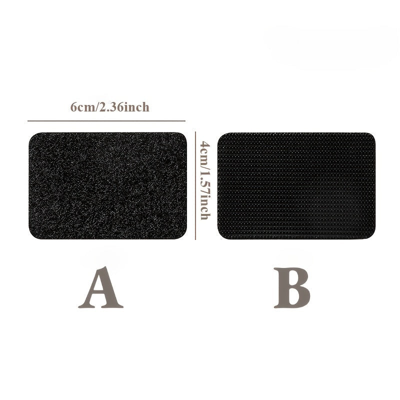 Set of 8 Anti-Slip Fixing Stickers for Furniture and Home Decor 3.99x5.99cm