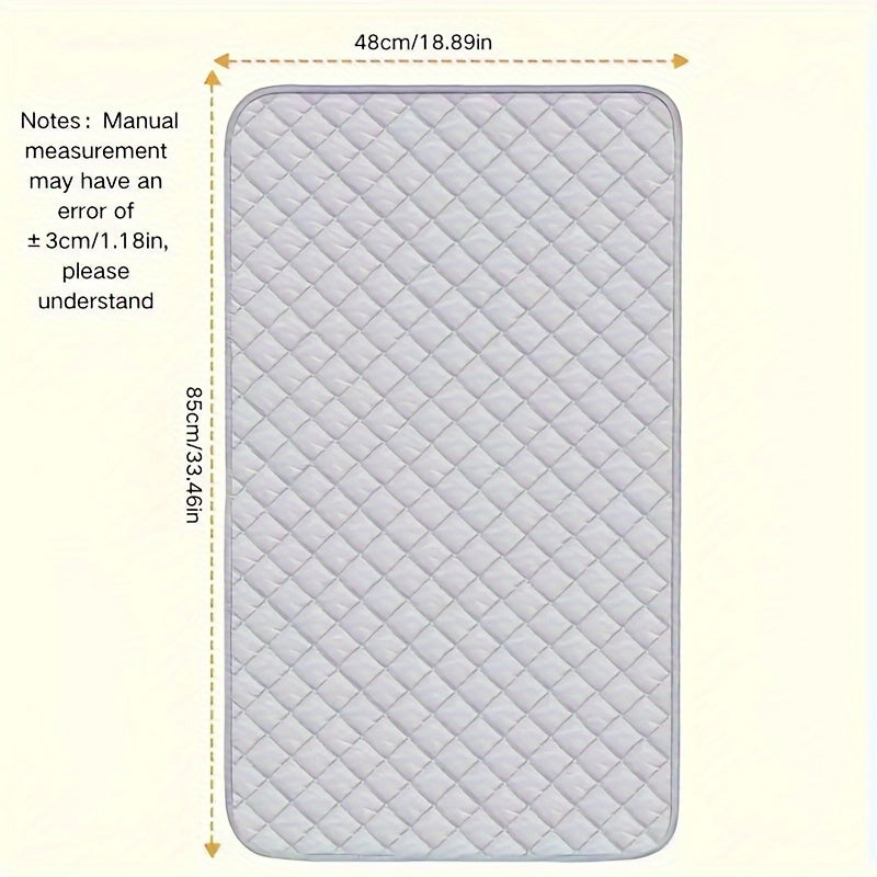 Heat-Resistant Ironing Pad with Silver Coating for Travel and Home Use