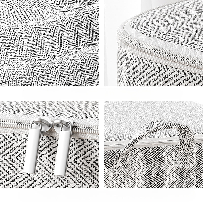 Caja de almacenamiento plegable para armario de dormitorio, organización bajo la cama, tamaño mediano