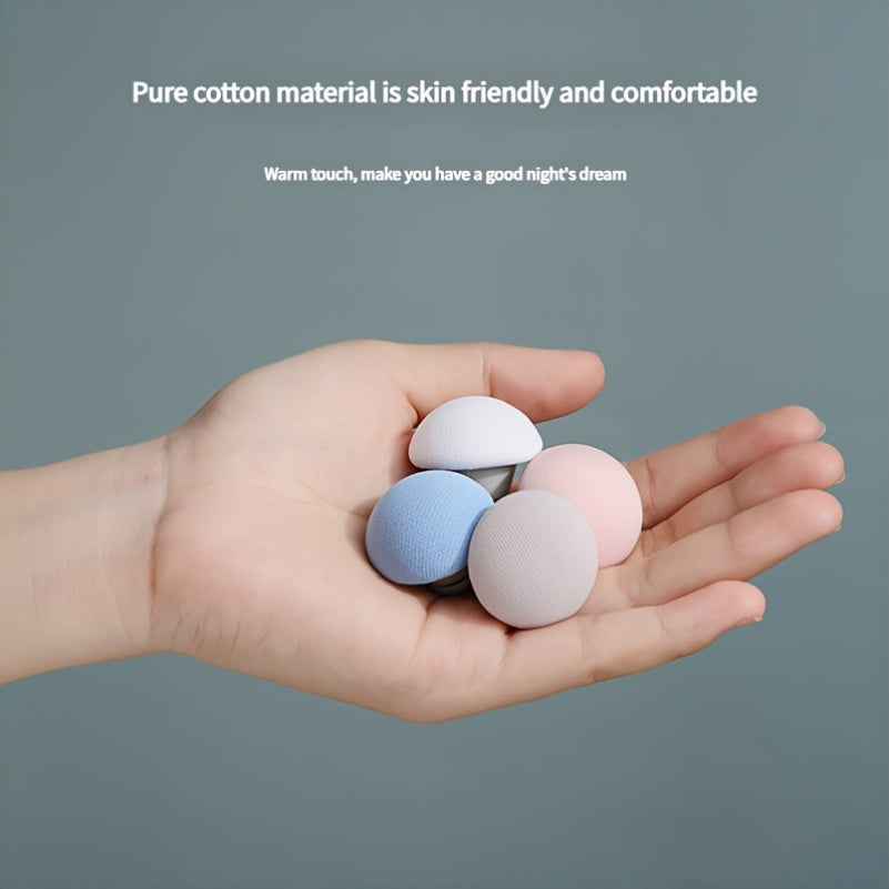 Set of 4 Mushroom Quilt Holders Soft Fabric Easy to Clean Secure Bedding in White Red Black Blue