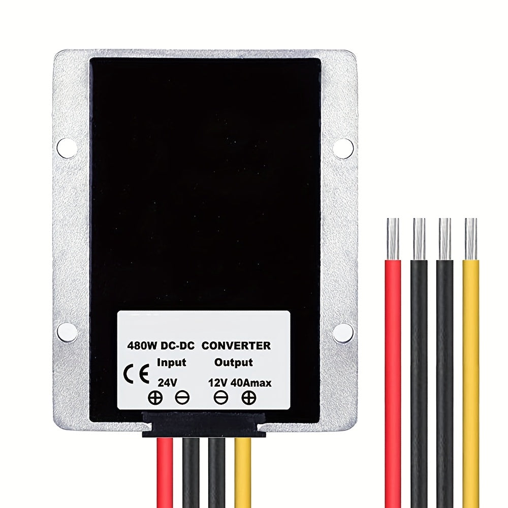 24V to 12V 40A 480W DC-DC Voltage Converter Regulator