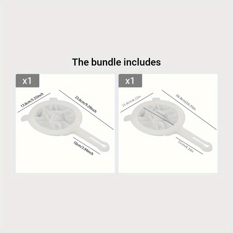 [Хит продаж] 1 шт. Нейлоновая ложка-фильтр для пищи с 300 ячейками, подвесной сито с двойными ушками для процеживания соевого молока, кофе, сока и молочных добавок