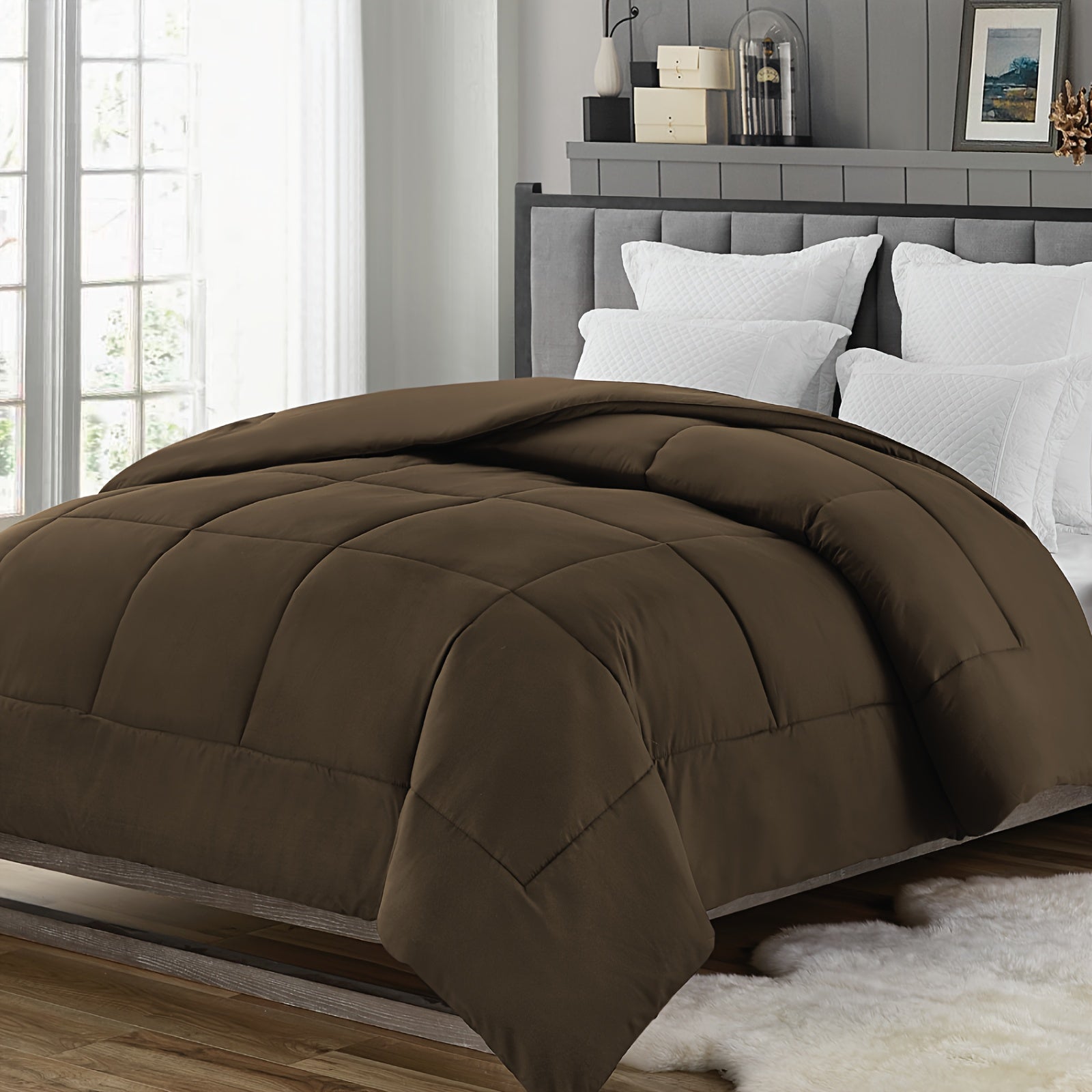 All-Season Hypoallergenic Breathable Comforter Duvet Insert for Bedding