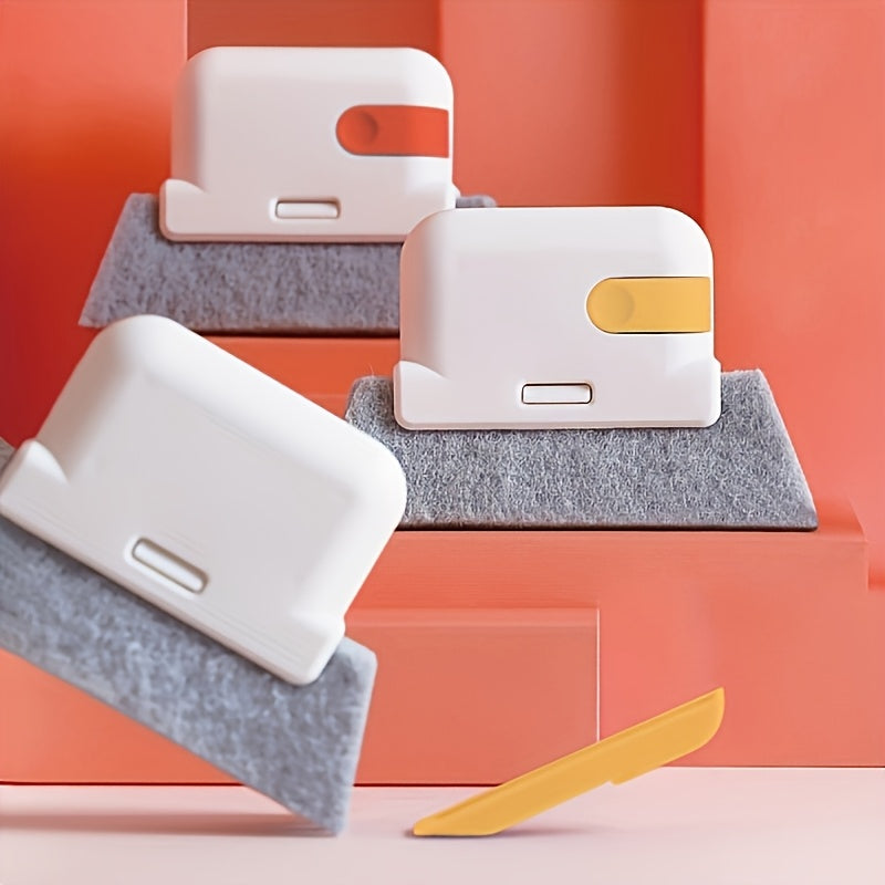 Cepillo de limpieza universal para rieles en baño, cocina y muebles de sala