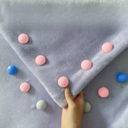 Set of 8 Grey Mushroom Bed Sheet Clips Invisible Duvet Cover Fasteners Machine Washable