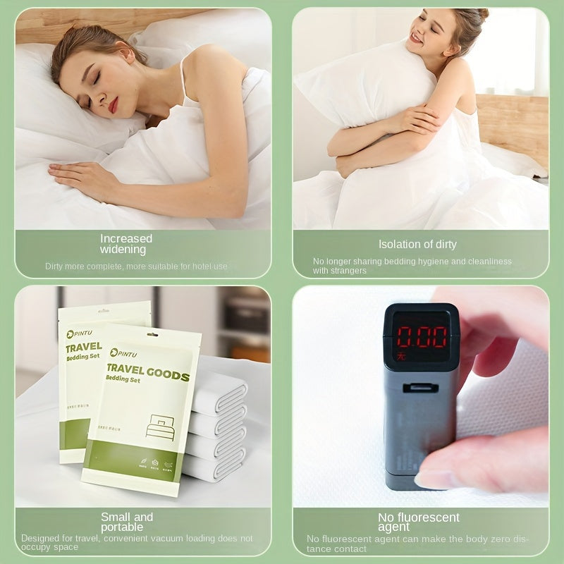 Sturdy Travel Sheets Bed Linens for Hotels and Home Easy to Clean