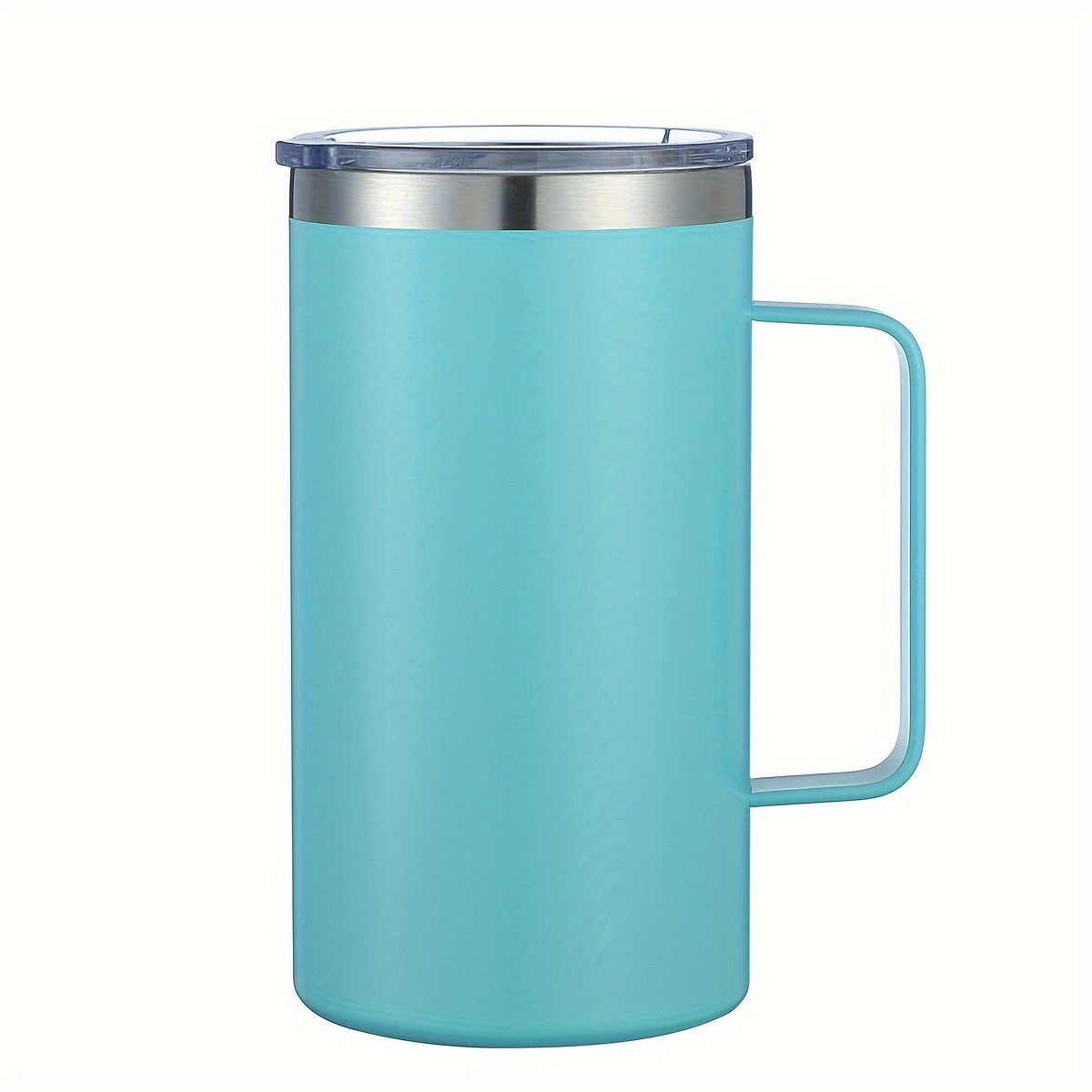 Stainless Steel Coffee Mug 24oz Vacuum Insulated with Lid and Handle