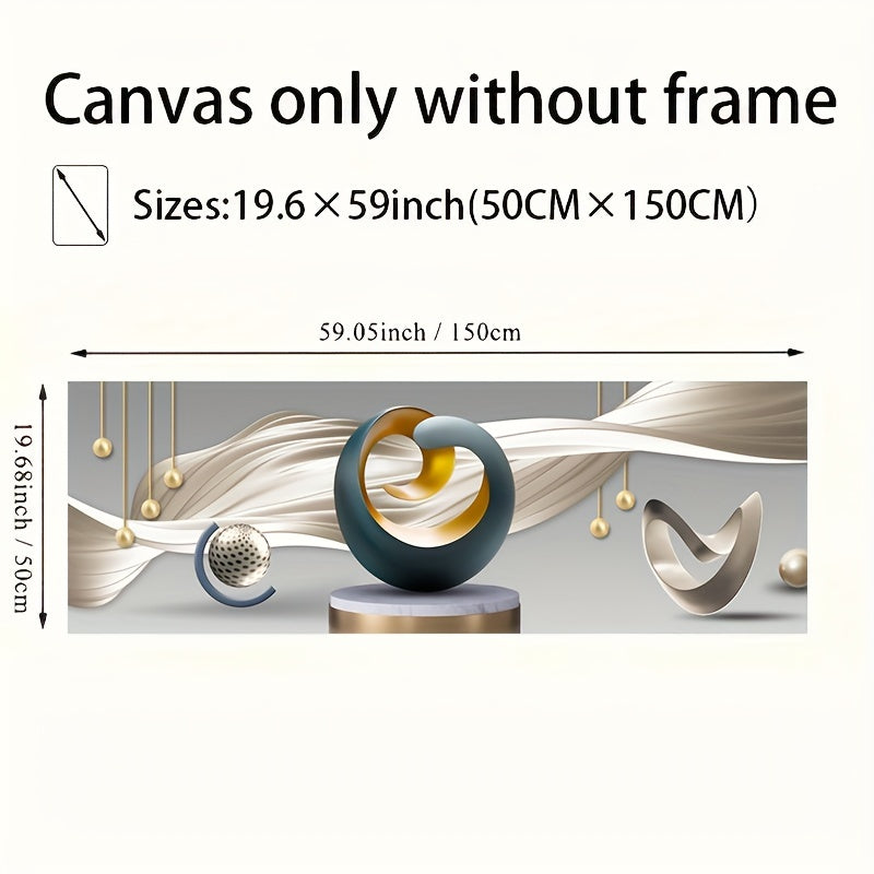 Arte de pared con lienzo de líneas abstractas modernas para dormitorio, sala de estar y pasillo