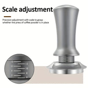Adjustable Stainless Steel Coffee Tamper for Espresso and Drip Coffee