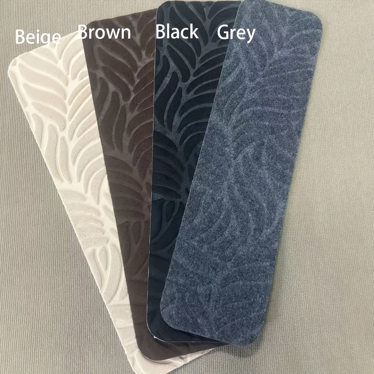 Non-Slip Self-Adhesive Washable Stair Treads 76.2cm x 20.32cm for Home Office Safety