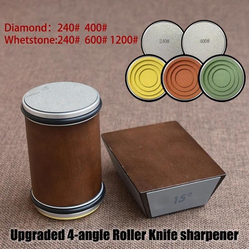 Diamond Knife Sharpener Manual 400/600/1000 Grit 4-Angle Fixed Sharpening System