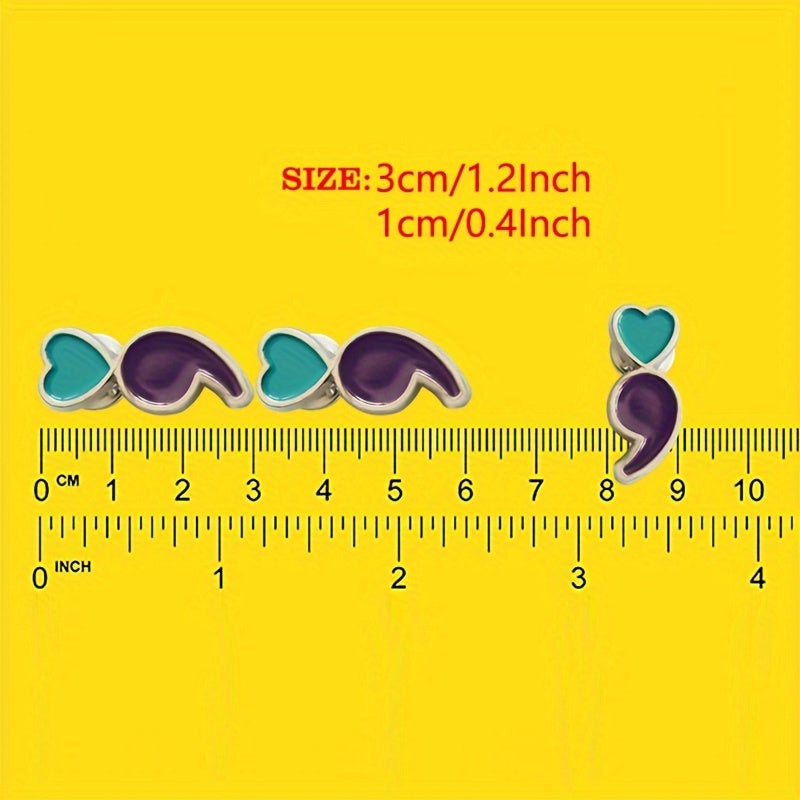 Mental Health Awareness Lapel Pin Pack of 6 or 12 for Suicide Prevention