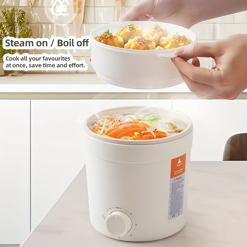 Мини-электрический горшок с таймером для общежитий и квартир 220В, материал PP