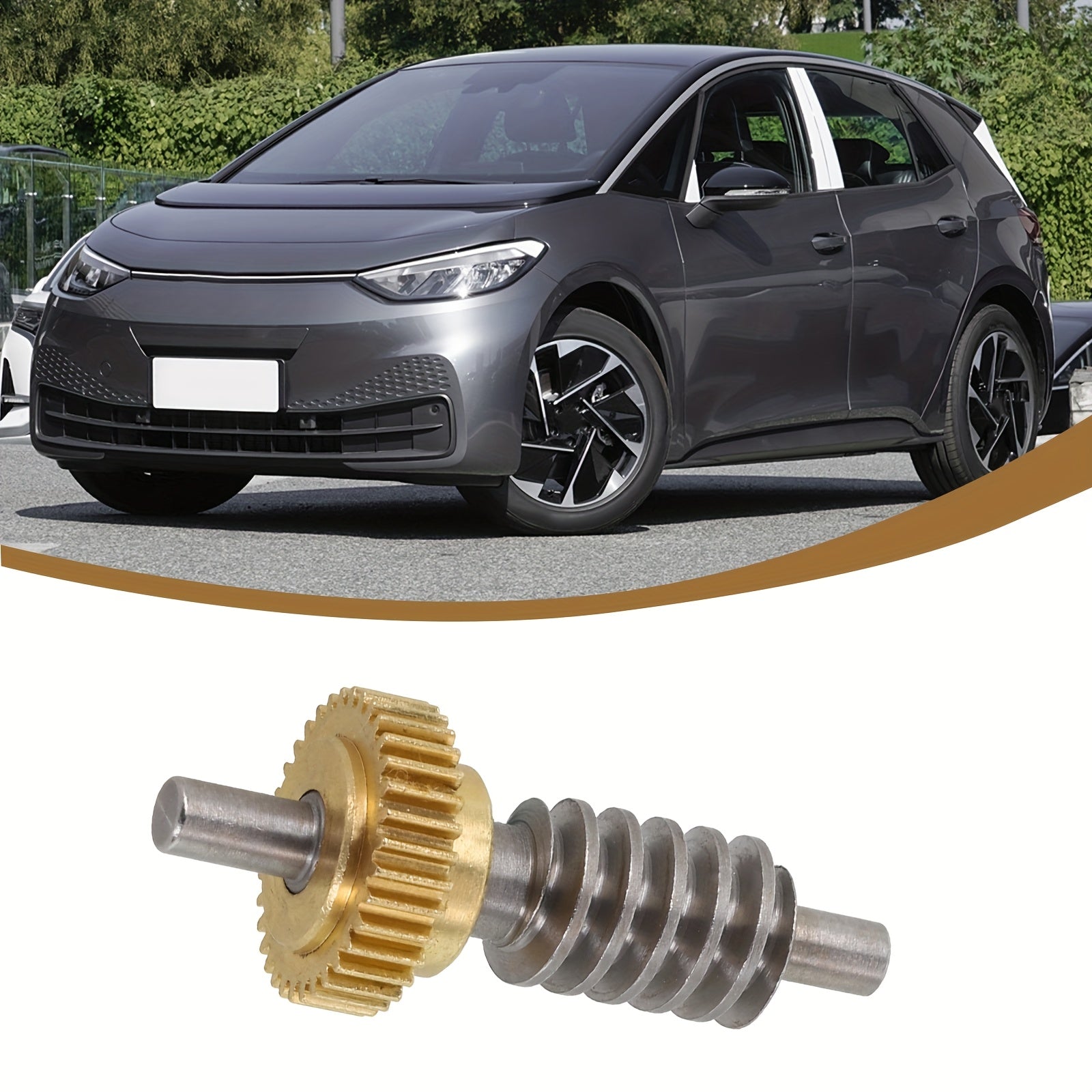 SUV Truck Power Folding Mirror Gear Replacement Matte Finish Right Side