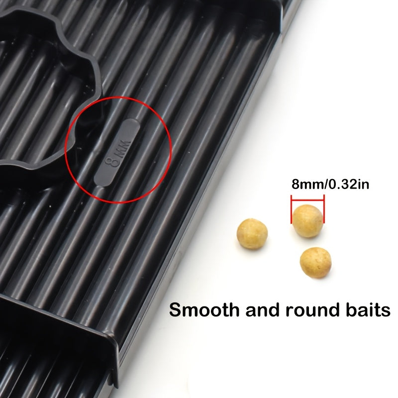 ABS Boilies Roller for Carp Fishing Black 8mm 12mm 20mm Bait Making Tool
