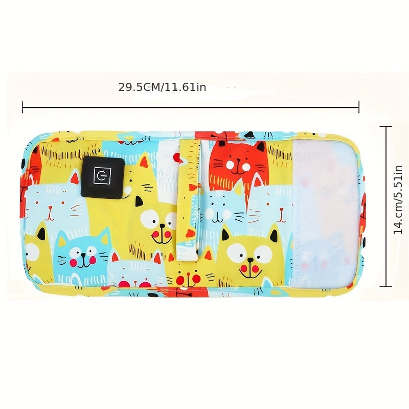 USB Bottle Warmer with Cartoon Design, Portable Insulated Heating Set with Thermostat