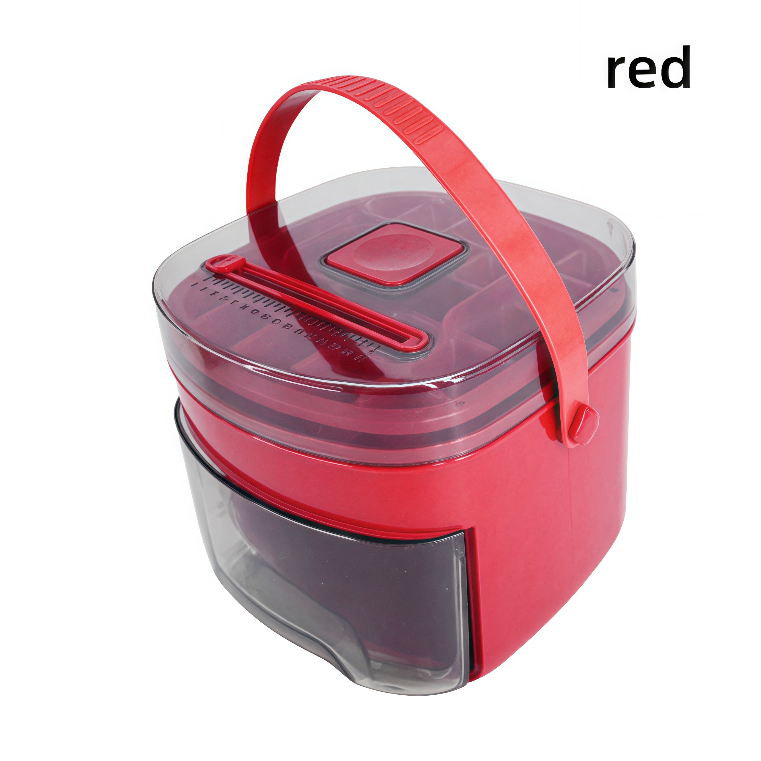 Large Capacity Ice Maker with 48-Grid Double Layer Food-Grade Plastic