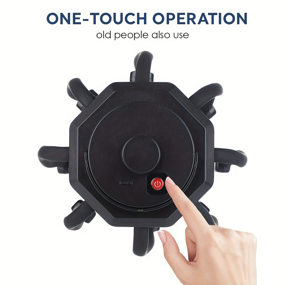 Masajeador eléctrico para cabeza con dispositivo de masaje del cuero cabelludo recargable por USB para el hogar y la oficina