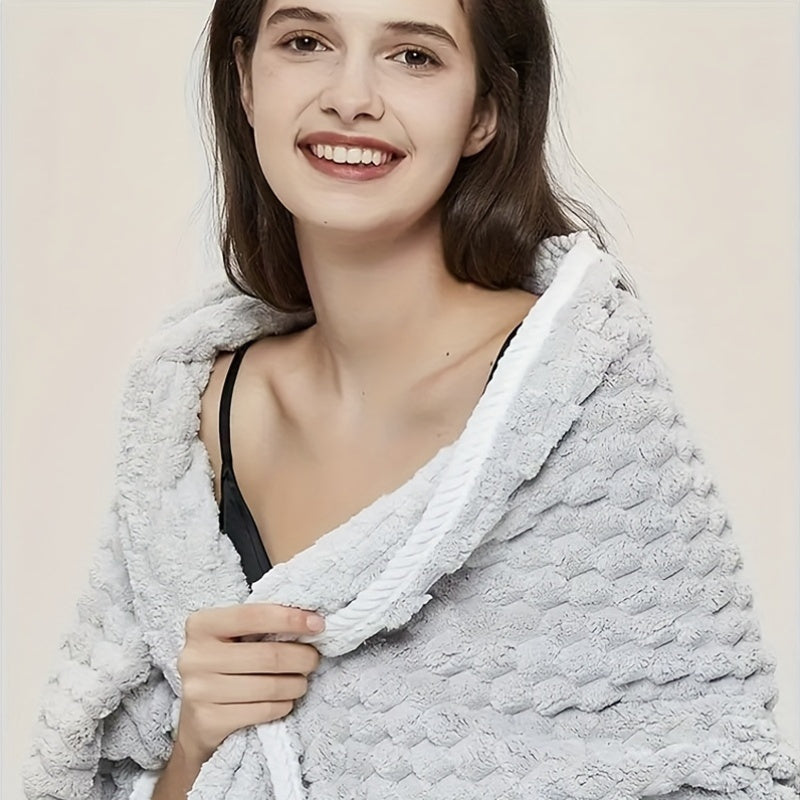 Набор из 4 ультратонких полотенец для ванной, быстро сохнущие, впитывающие, для спа, спортзала, дома