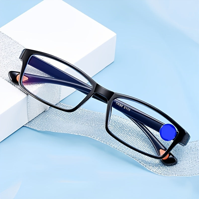 Blue Light Blocking Glasses with PC Material Lens and Spring Hinged Frame