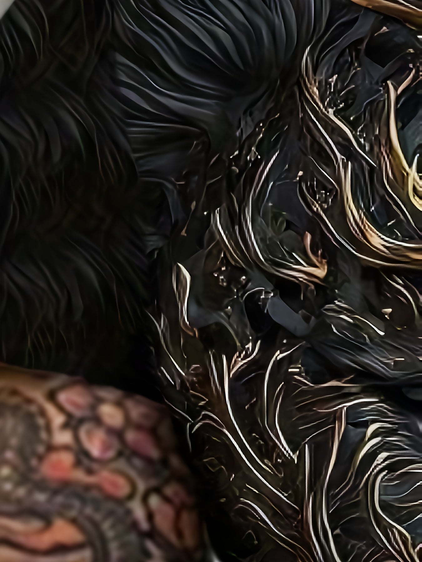 Men's Tiger Print T-Shirt Short Sleeve Crew Neck Polyester Spandex Casual Outdoor