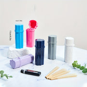 Unisex PVC Waterproof Lighter Case with Multiple Compartments and Lid