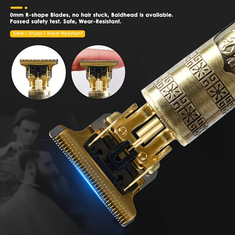 Electric Razor Shaver USB Rechargeable 600mAh Beard Trimmer Hair Clipper Set