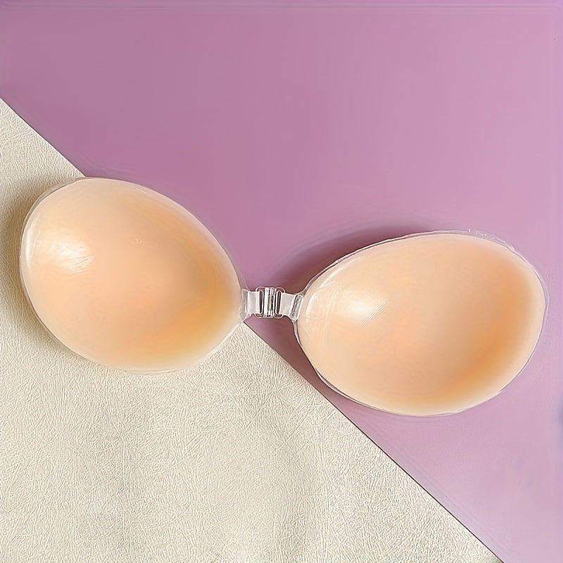 Invisible Silicone Lift Bra Strapless Seamless Push-Up Breathable Non-Woven Lingerie