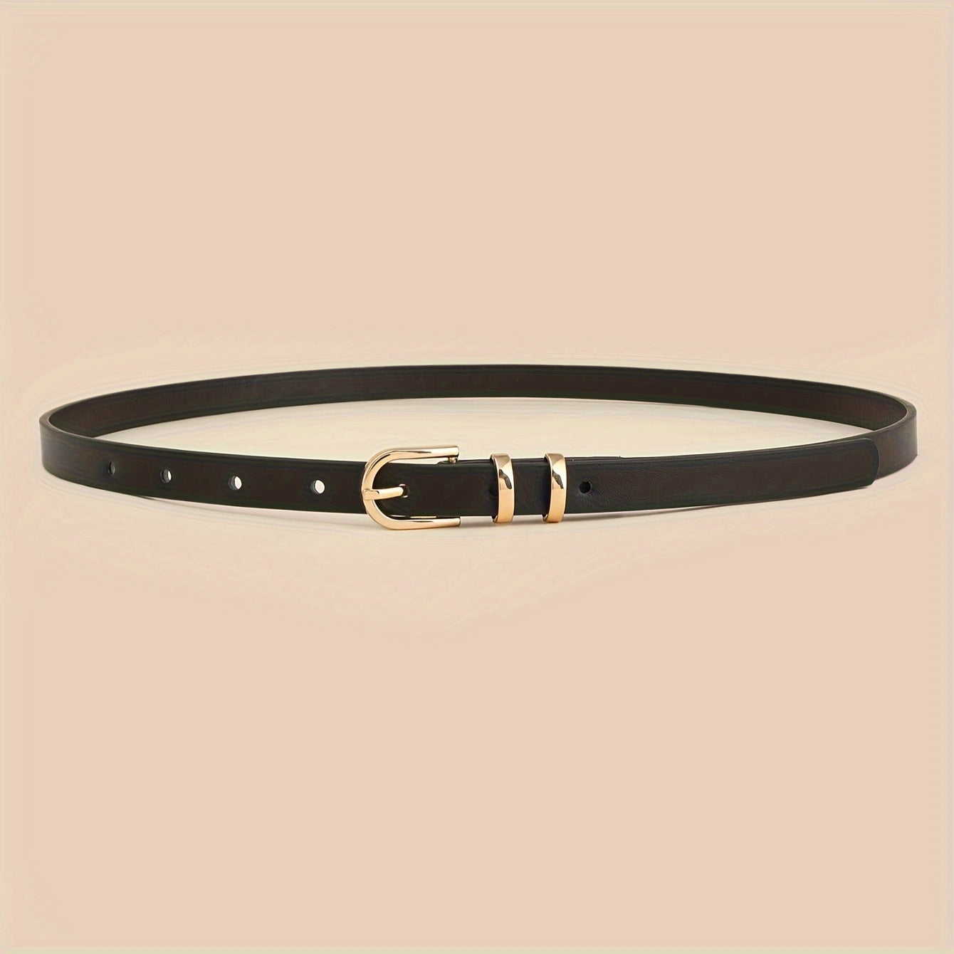 Women's Slim Waist Belts 5-Piece Set for Dresses and Jeans Spring Summer