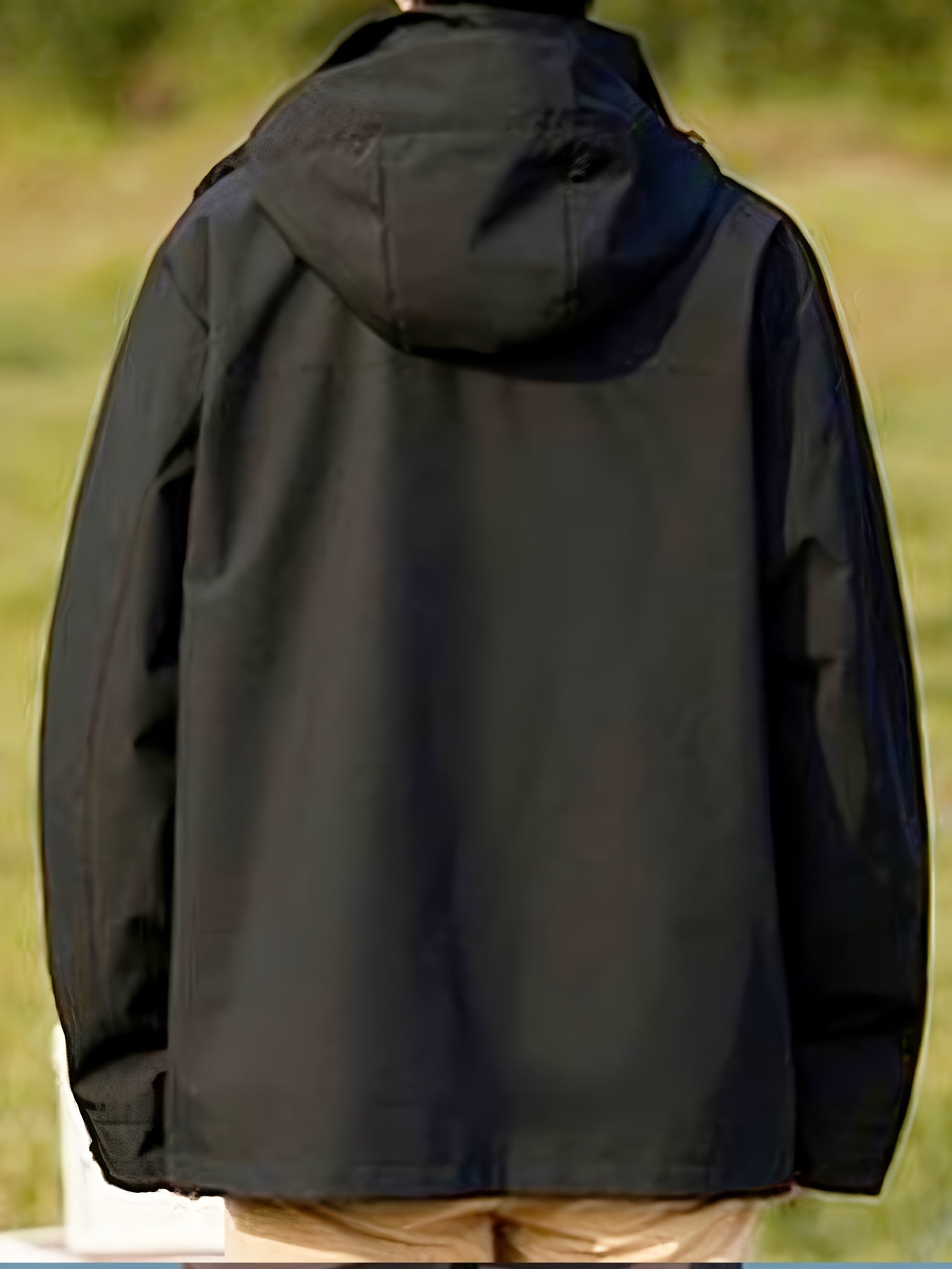 Women's Autumn Winter Windproof Hooded Outdoor Jacket with Zipper Pockets