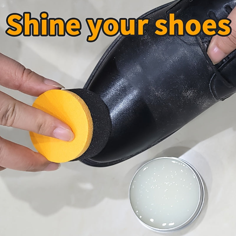 Leather Care Kit For Shoes And Leather Garments With Polish And Conditioner