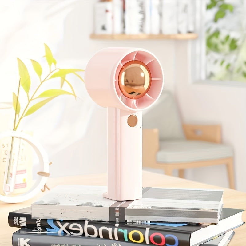 Mini Handheld Fan Portable USB Rechargeable Quiet Personal Fan for Travel Outdoor Use