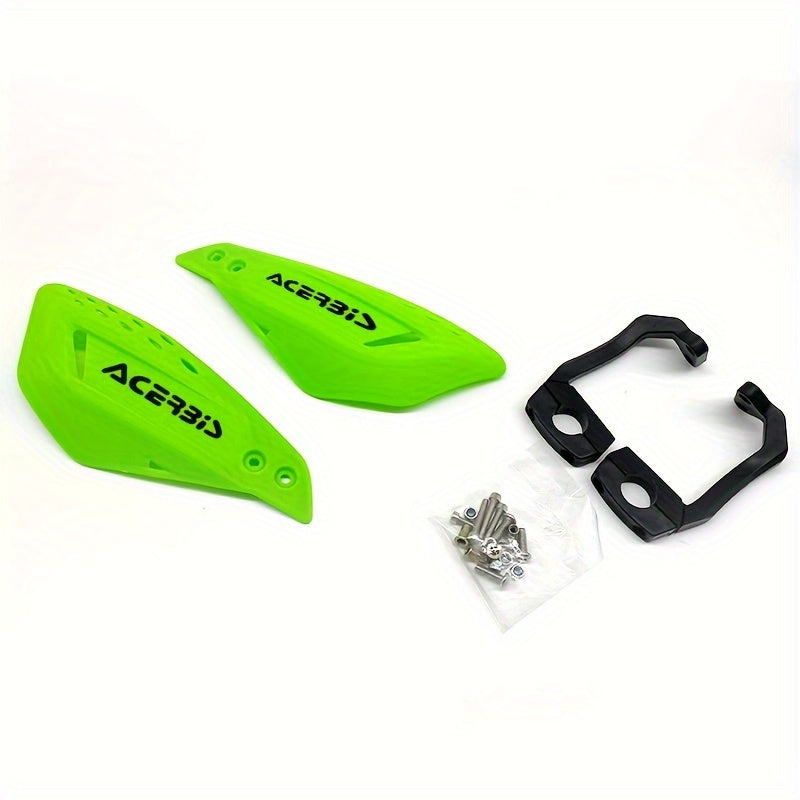 Off Road Motorcycle Hand Guards Carbon Fiber Look Dual-Sided Protective Shields for Dirt Bikes