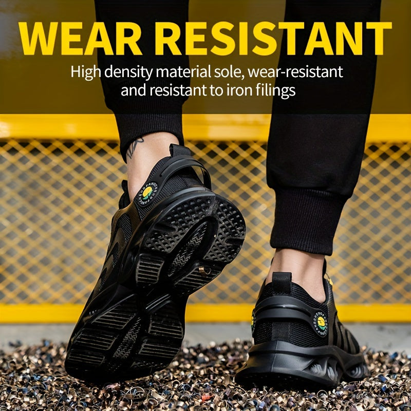 Breathable Anti-Smash Anti-Stab Sports Safety Shoes for Hiking and Daily Use
